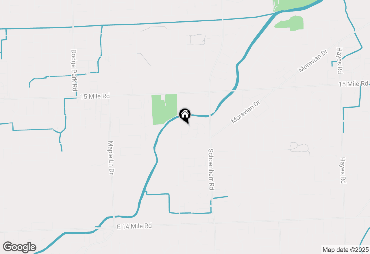 Map of 34262 Birchway Circle, Sterling Heights, MI 48312