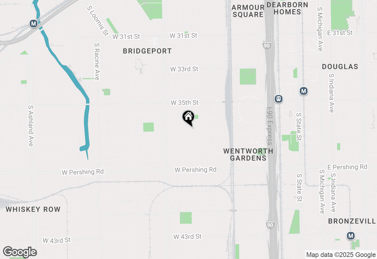 Map of 3638 S Lowe Avenue, Chicago, IL 60609
