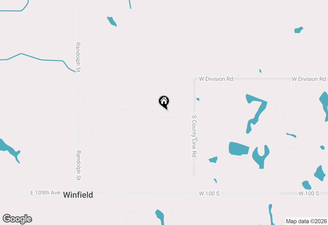 Map of 9187 Michigan Drive, Crown Point, IN 46307