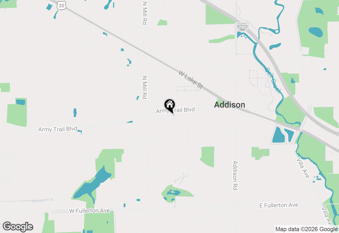 Map of 428 W Natoma Avenue, Addison, IL 60101