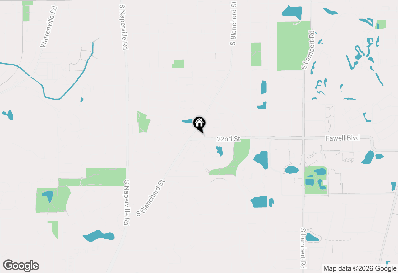 Map of 1010 Heathrow Court, Wheaton, IL 60189