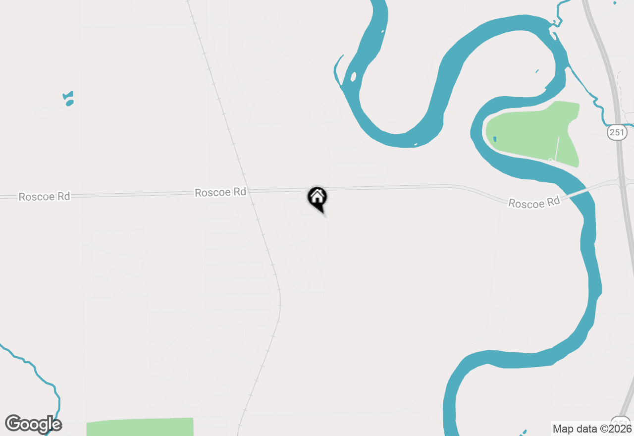 Map of (Address confidential), Roscoe, Illinois 61073