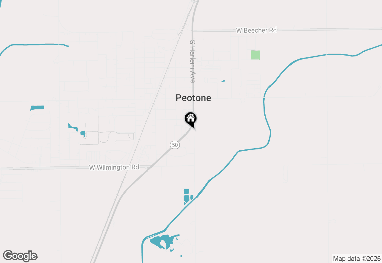 Map of 427 Governors Highway, Peotone, IL 60468