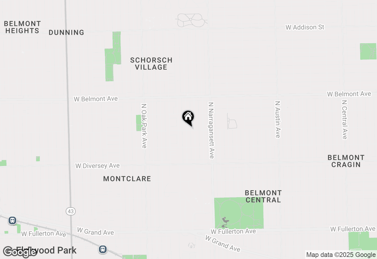 Map of 3001 N Neenah Avenue, Chicago, IL 60634