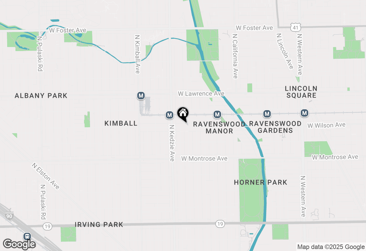 Map of 3116 W Wilson Avenue, Chicago, IL 60625