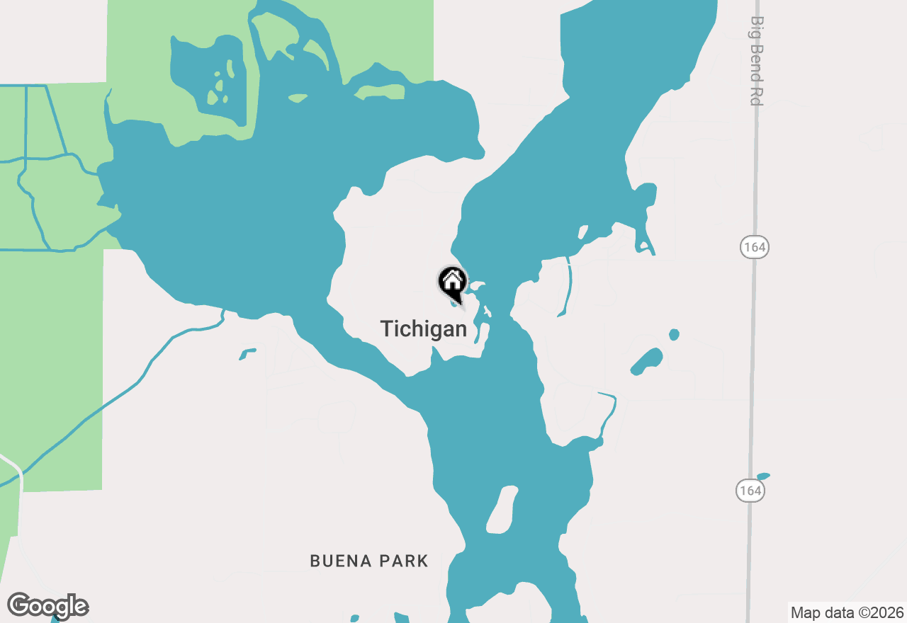 Map of 6513 Willow Ln, Waterford, WI 53185