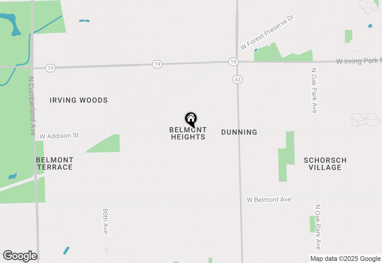 Map of 7450 W Addison Street, Chicago, IL 60634