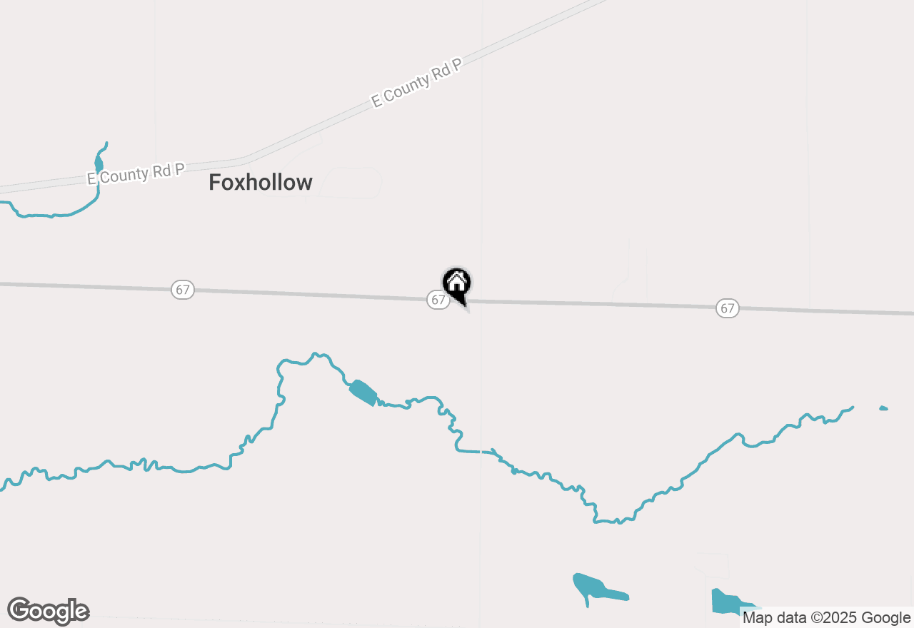 Map of 7504 E State Road 67, Clinton, WI 53525