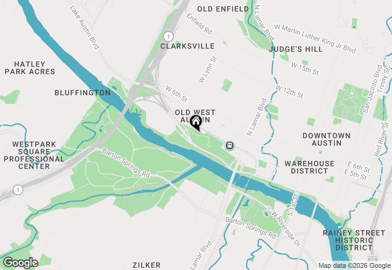 Map of 300 Pressler St #203, Austin, TX 78703