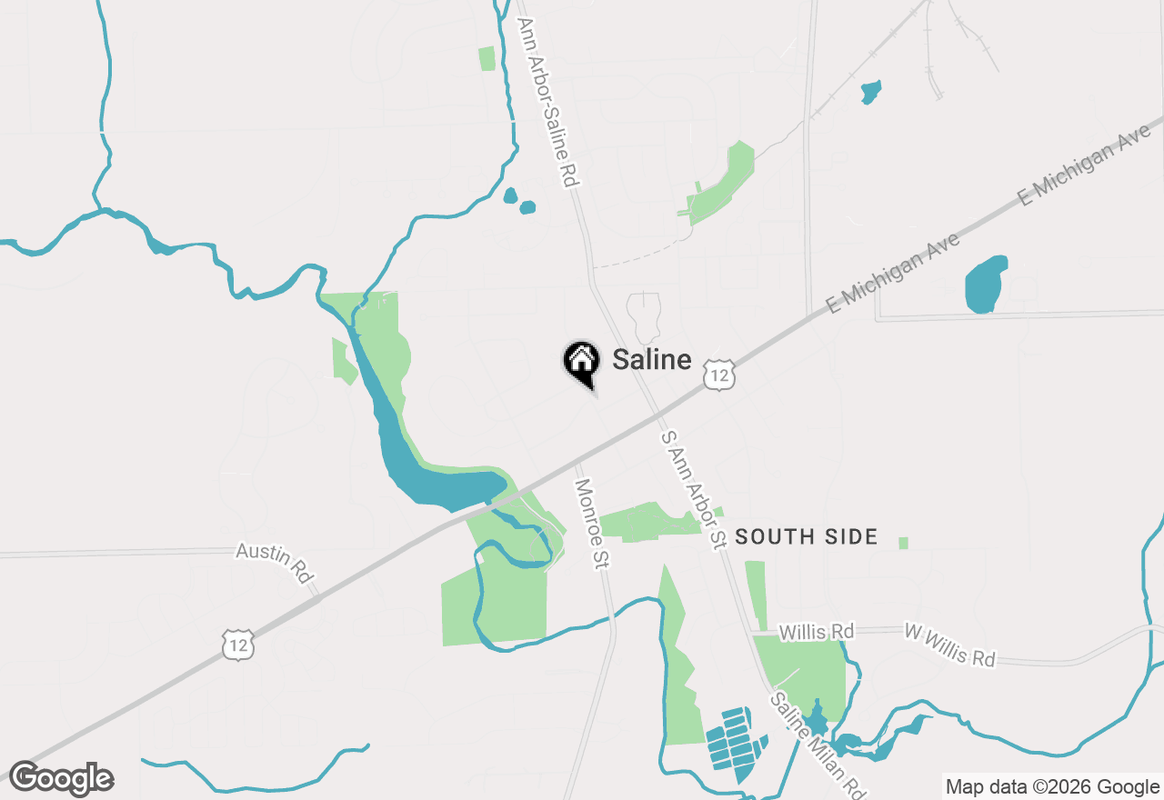 Map of 200 W Mckay Street, Saline, MI 48176
