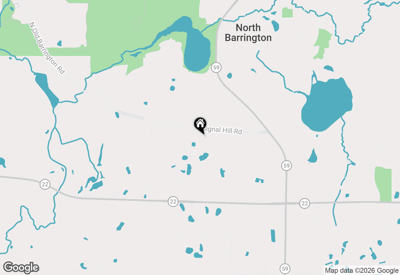 Map of 635 Signal Hill Road, North Barrington, IL 60010