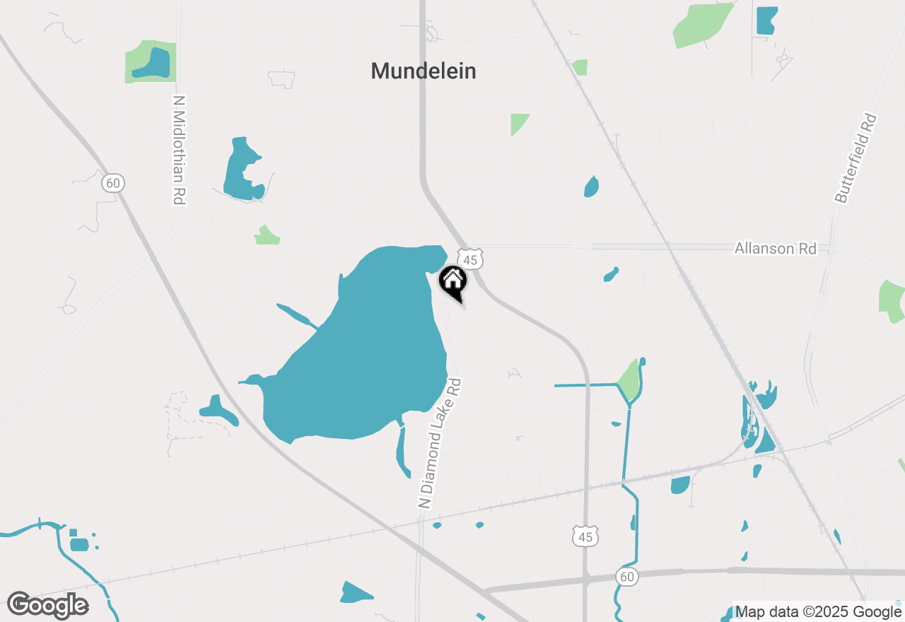 Map of 755 Diamond Lake Road #302, Mundelein, IL 60060