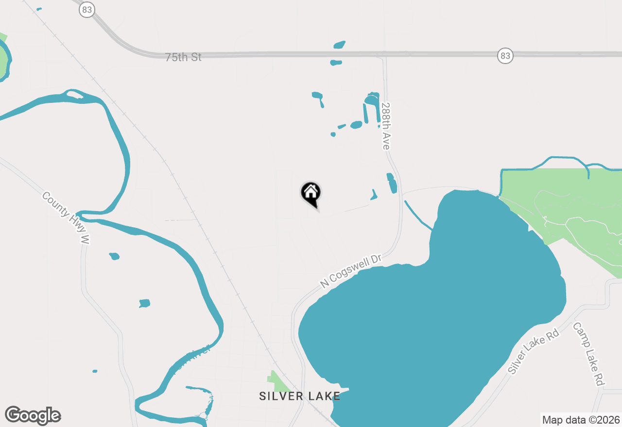 Map of 1014 N Meadow Dr, Silver Lake, WI 53170