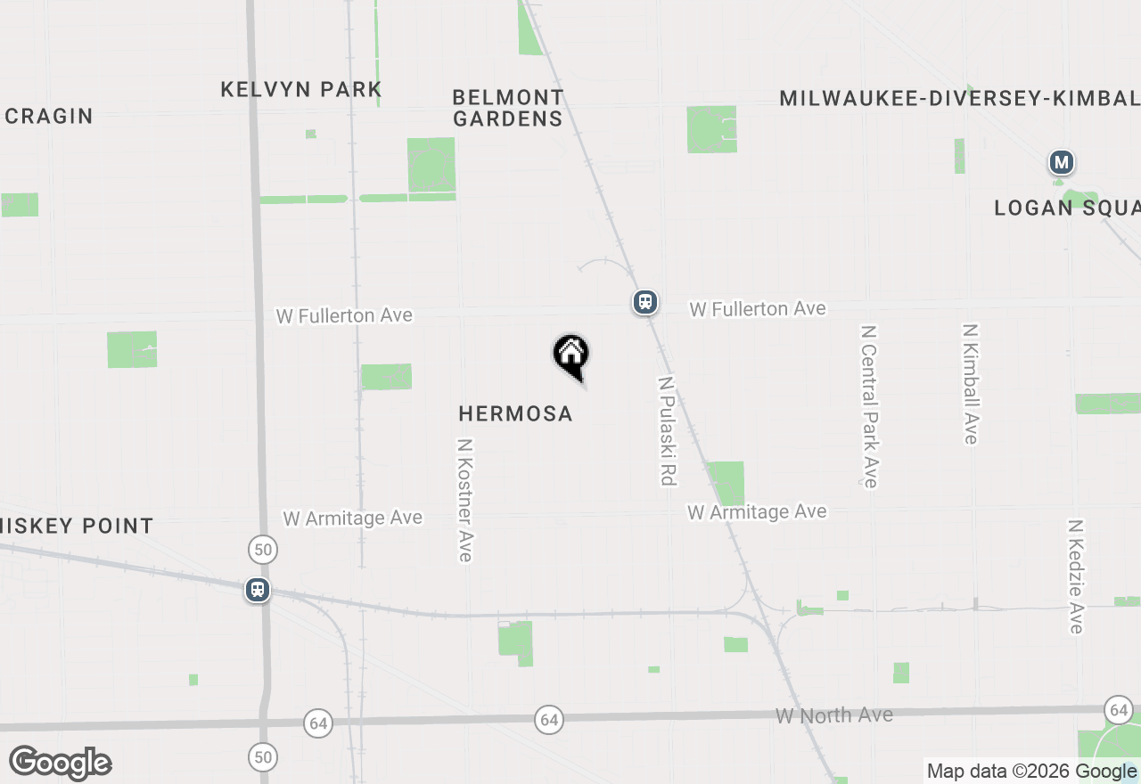 Map of 2223 N Keeler Avenue, Chicago, IL 60639