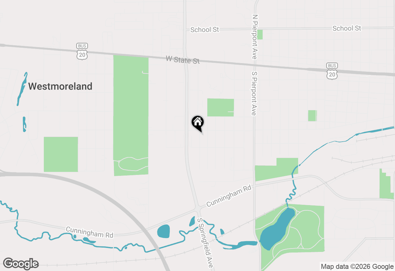 Map of 609 Trenton Avenue, Rockford, IL 61102