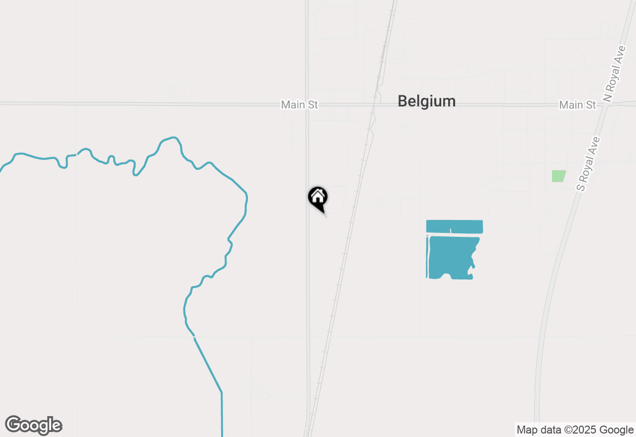 Map of 981 Log Cabin Ln, Belgium, WI 53004