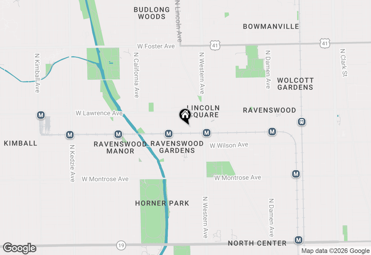 Map of 4700 N Campbell Avenue #2, Chicago, IL 60625