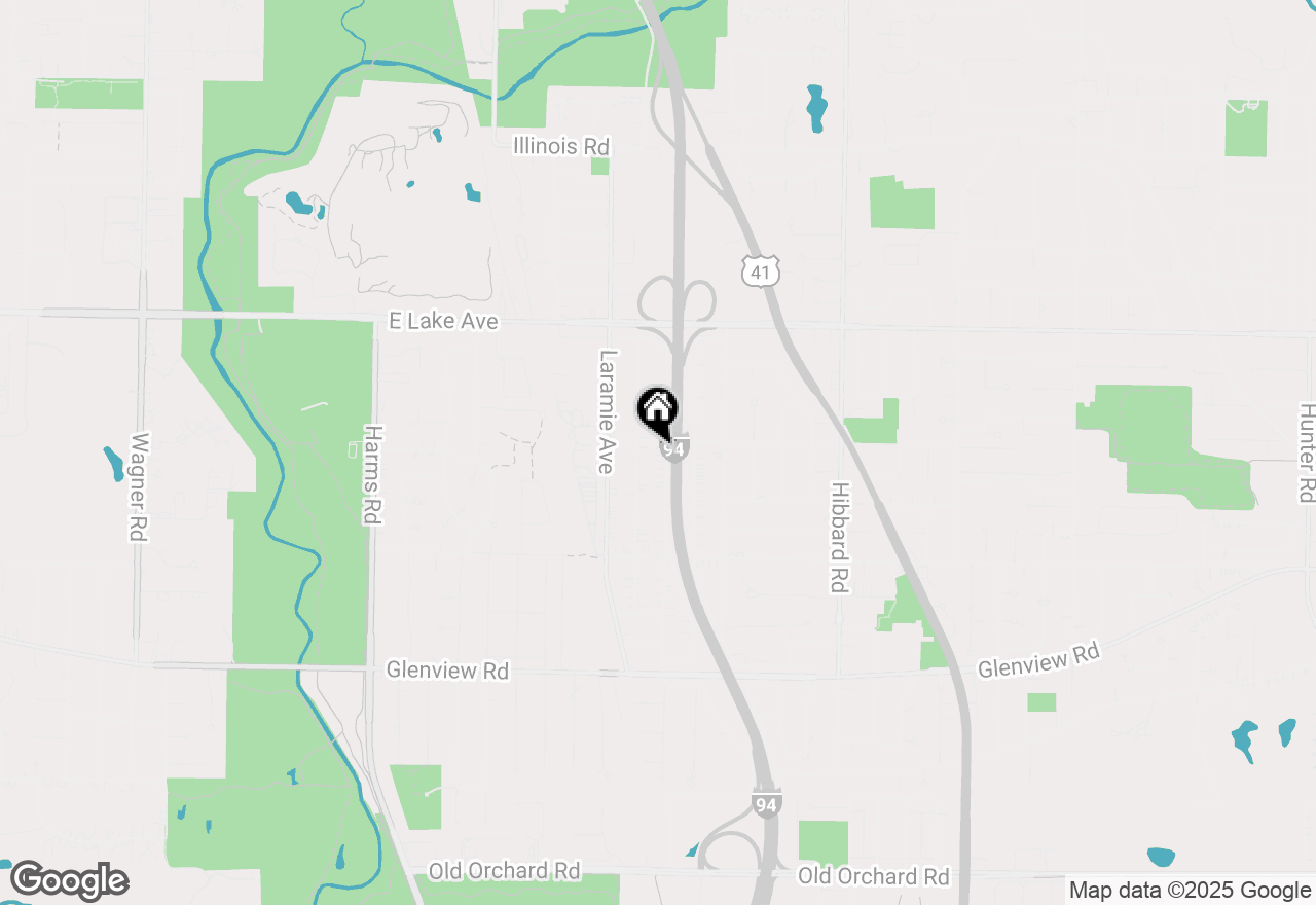 Map of 637 Long Road, Glenview, IL 60025