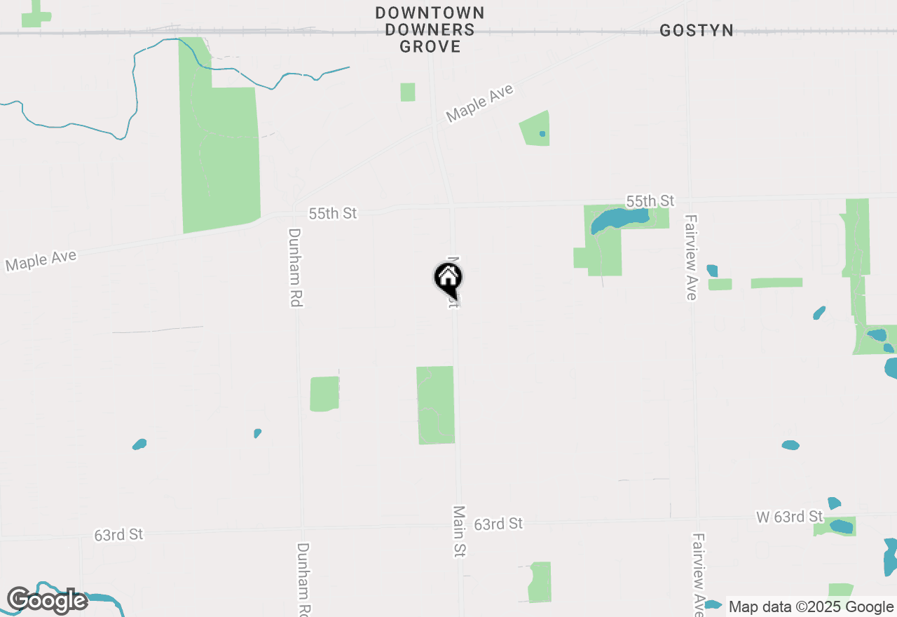 Map of 5728 Main Street, Downers Grove, IL 60516