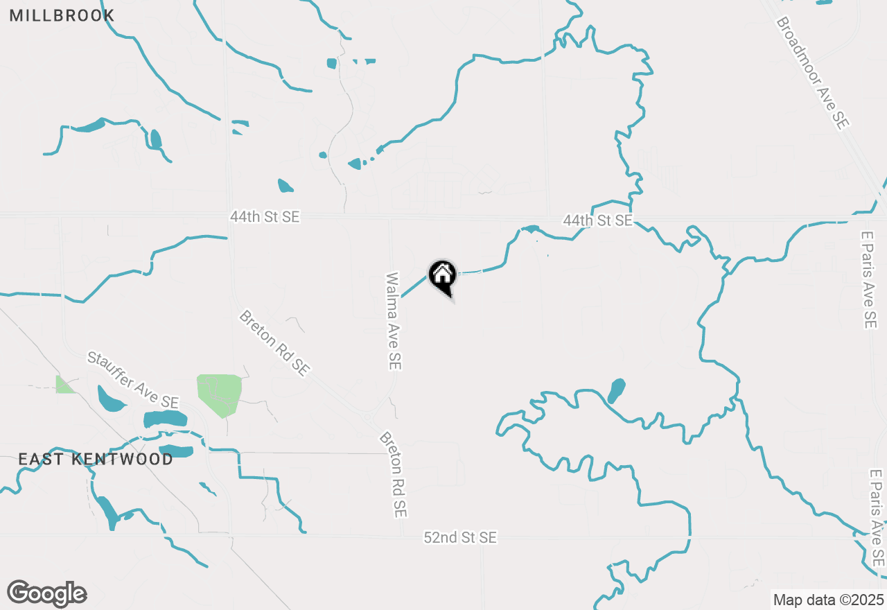 Map of 4622 Haywood Drive Se, Kentwood, MI 49512