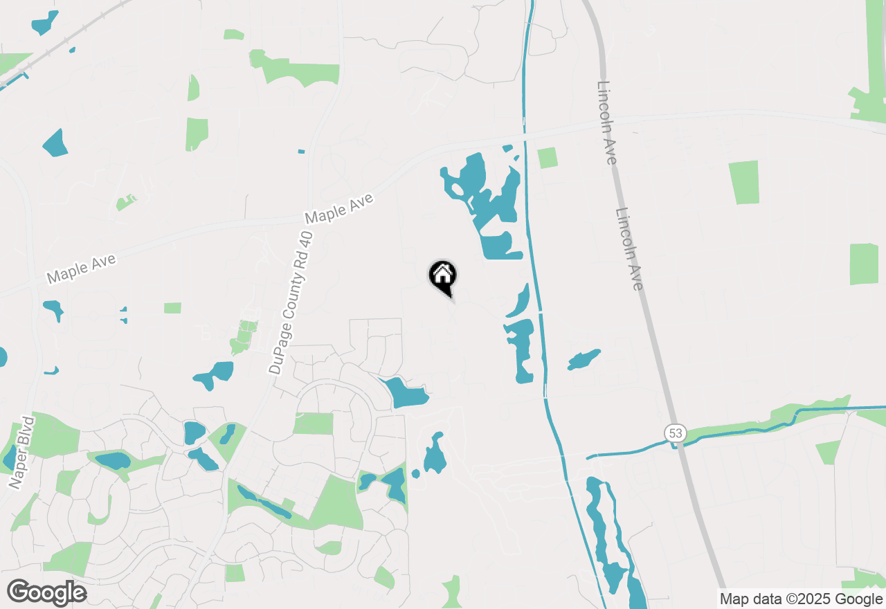 Map of 5830 Oakwood Drive #4H, Lisle, IL 60532