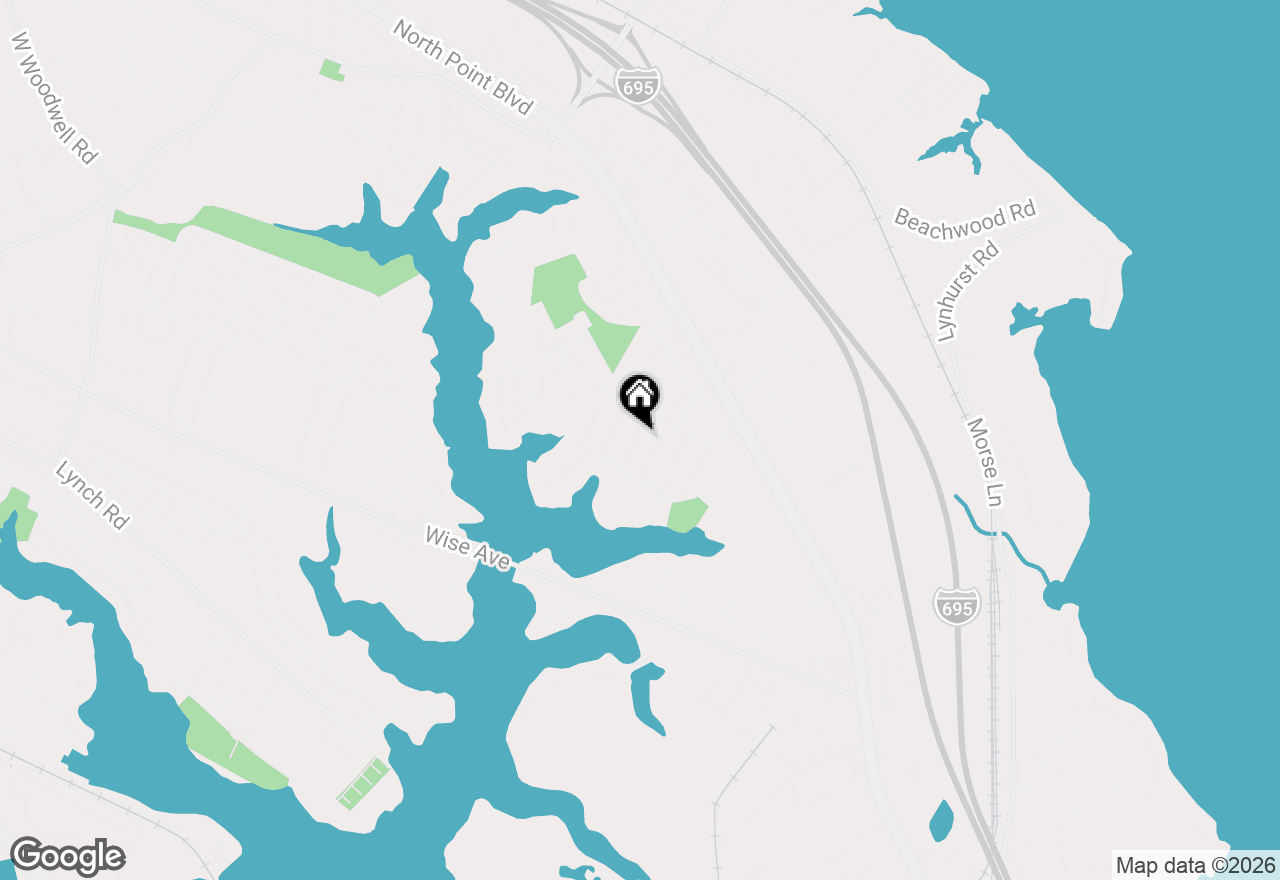 Map of 7842 Saint Bridget Lane, Baltimore, MD 21222