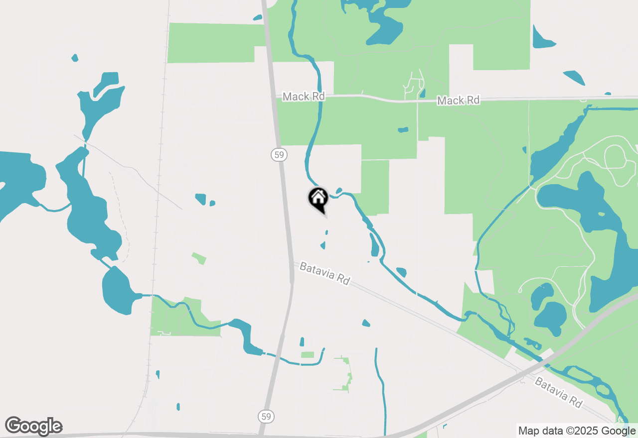 Map of 2s541 River Oaks Drive, Warrenville, IL 60555