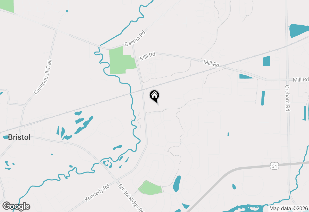 Map of 3538 Richardson Circle, Yorkville, IL 60560