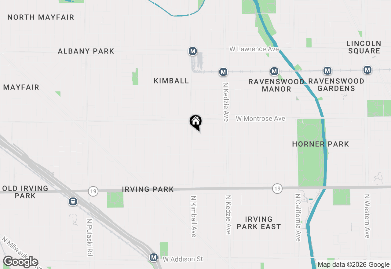 Map of 3346 W Cullom Avenue, Chicago, IL 60618