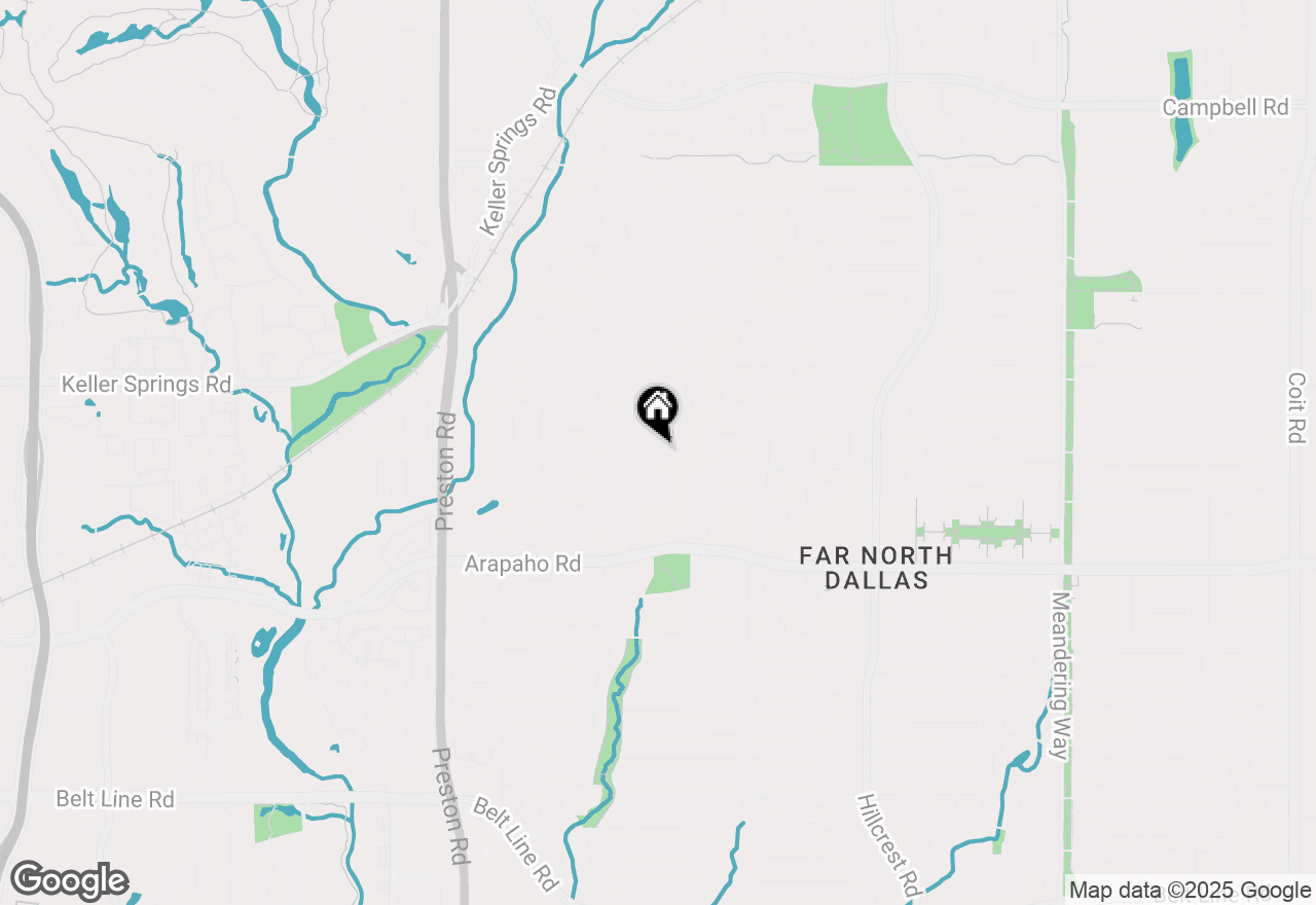 Map of 6522 Laurel Valley Road, Dallas, TX 75248