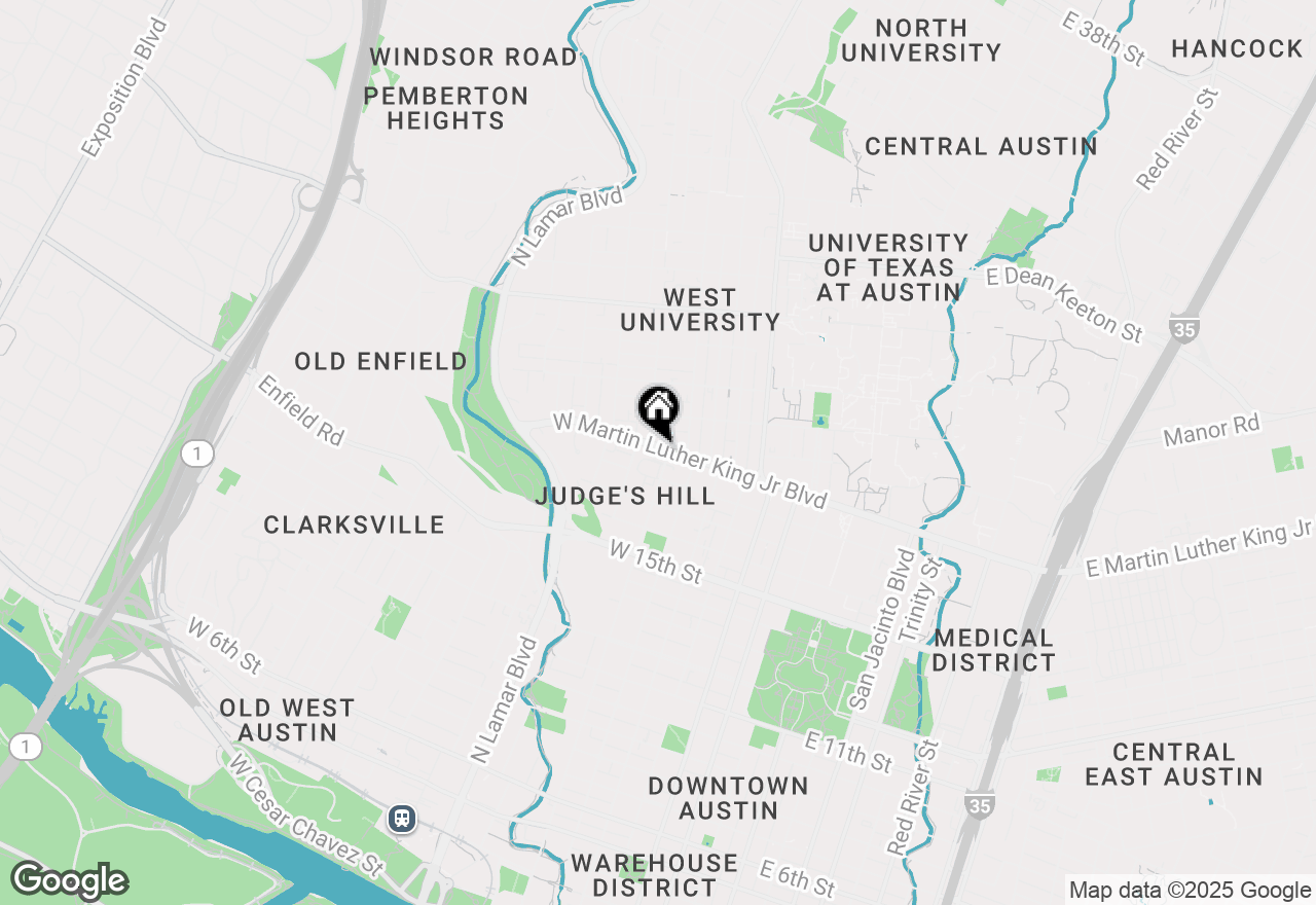 Map of 1812 West Ave #408, Austin, TX 78701