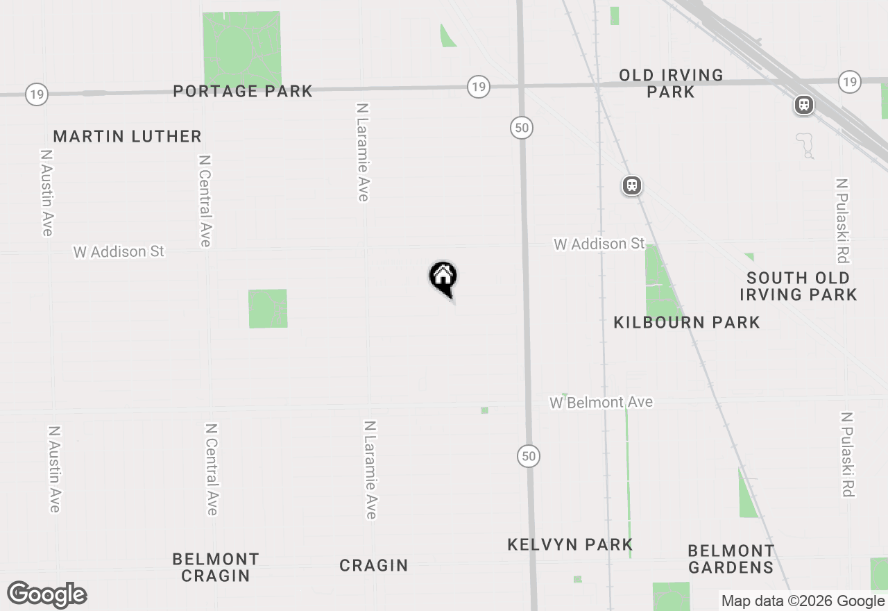 Map of 5005 W Newport Avenue #1, Chicago, IL 60641