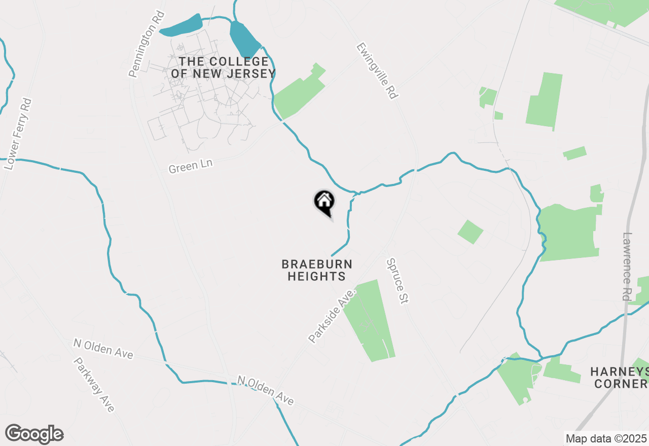 Map of 74 Autumn Lane, Skillman, NJ 08558