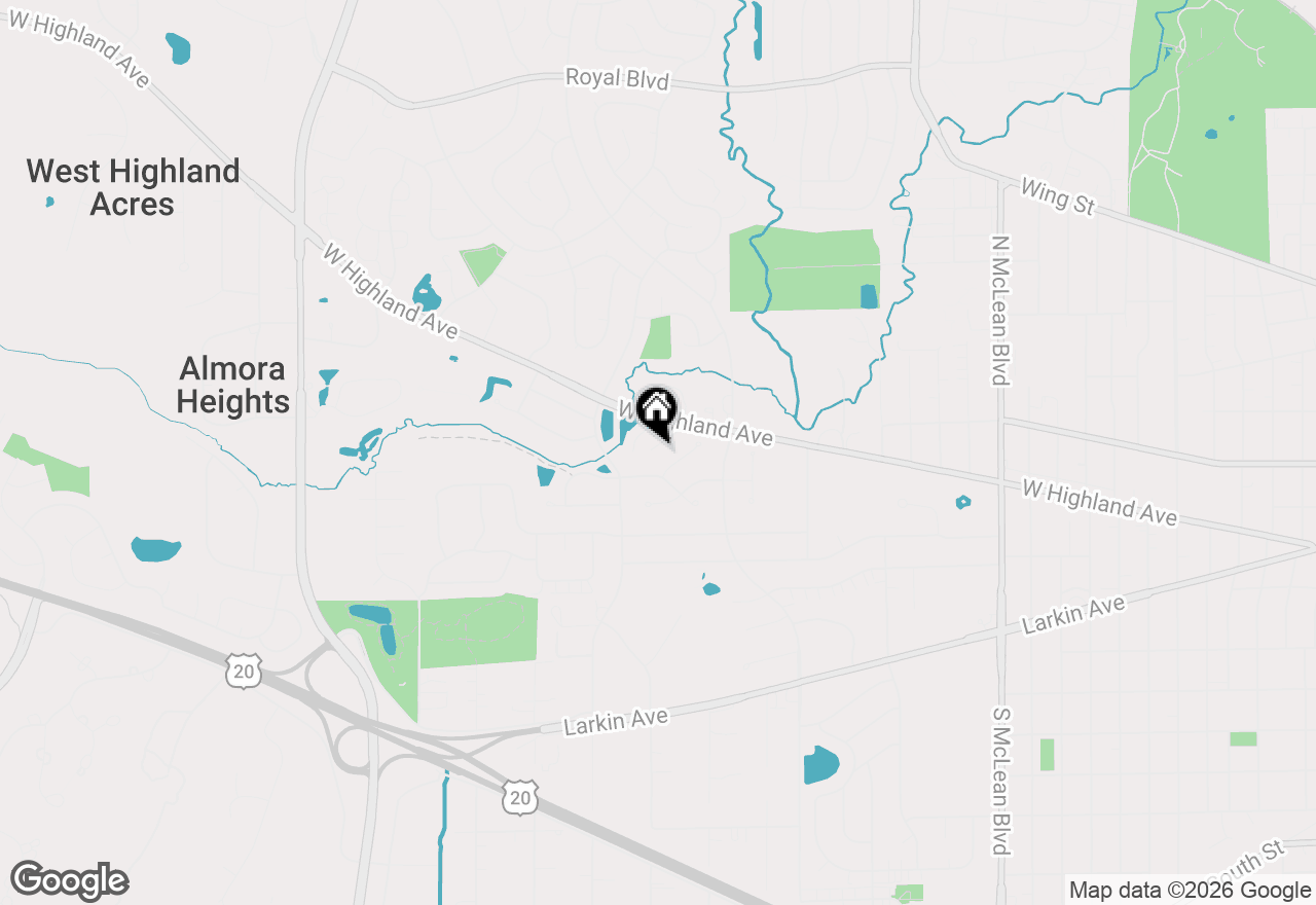 Map of 273 Governors Lane, Elgin, IL 60123