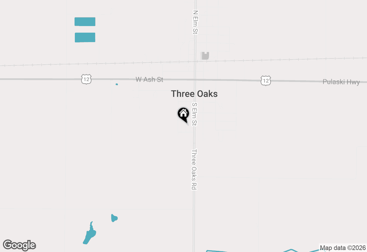 Map of 608 Magnolia, Three Oaks, MI 49128