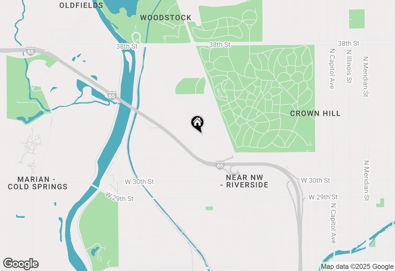 Map of 3333 Clifton Street, Indianapolis, IN 46208