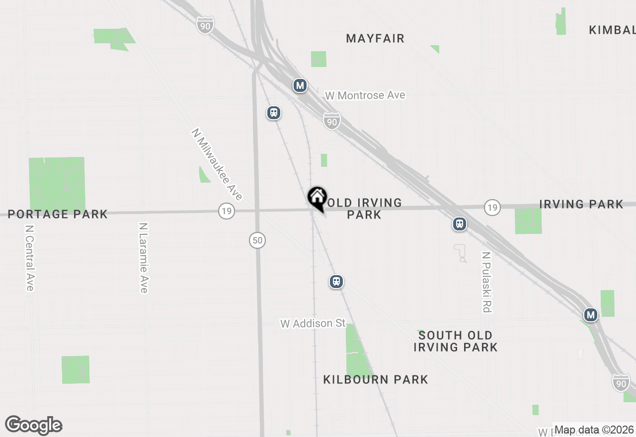 Map of 3942 N Kolmar Avenue, Chicago, IL 60641