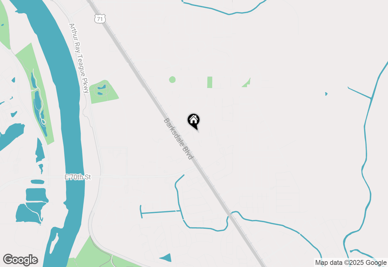 Map of 1903 Rossie Lee Drive, Bossier City, LA 71112