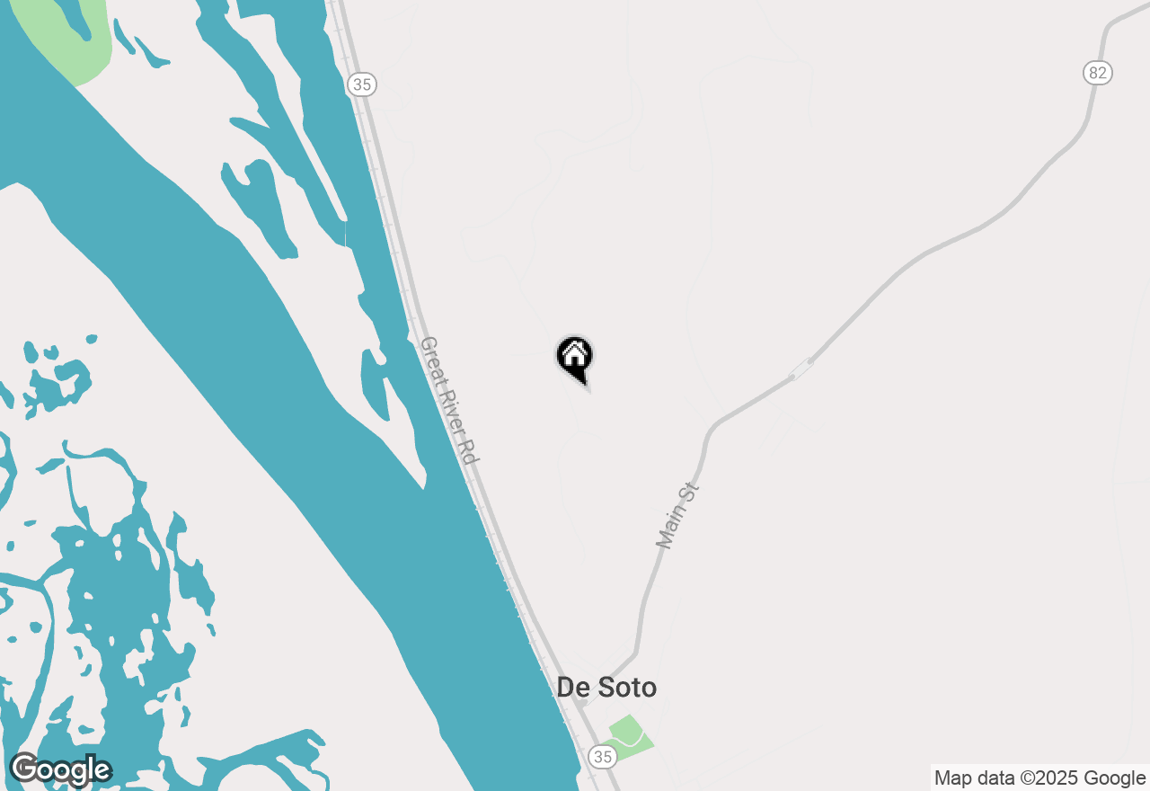 Map of 115 American Heritage Rd, De Soto, WI 54624