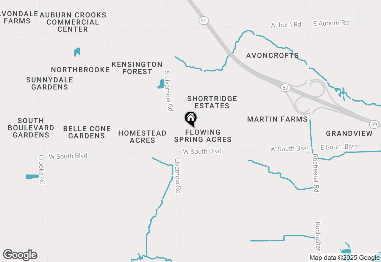 Map of 920 Grace Avenue, Rochester Hills, MI 48307