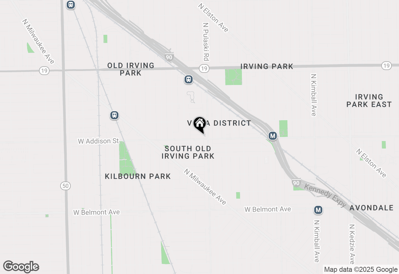 Map of 4026 W Addison Street, Chicago, IL 60641