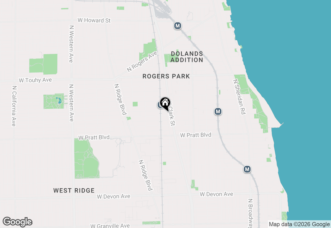 Map of 1762 W Morse Avenue, Chicago, IL 60626