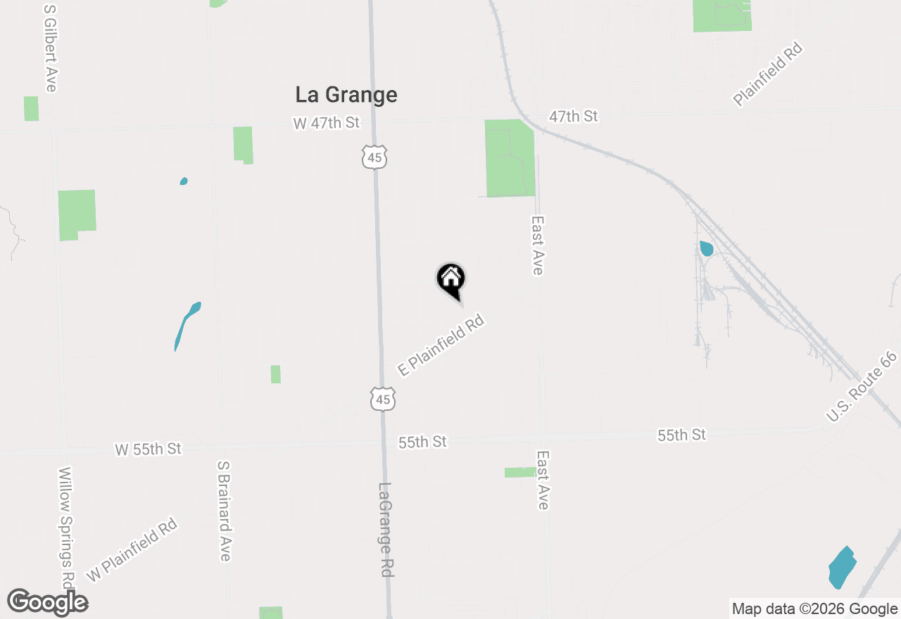 Map of 925 8th Avenue #4, La Grange, IL 60525