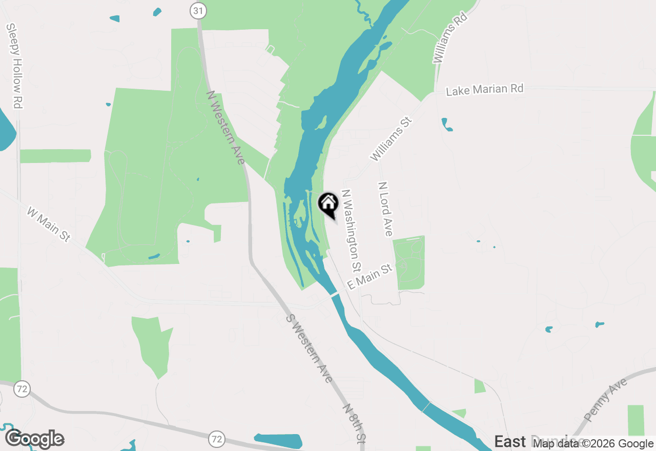 Map of 142 Cottage Avenue, Carpentersville, IL 60110