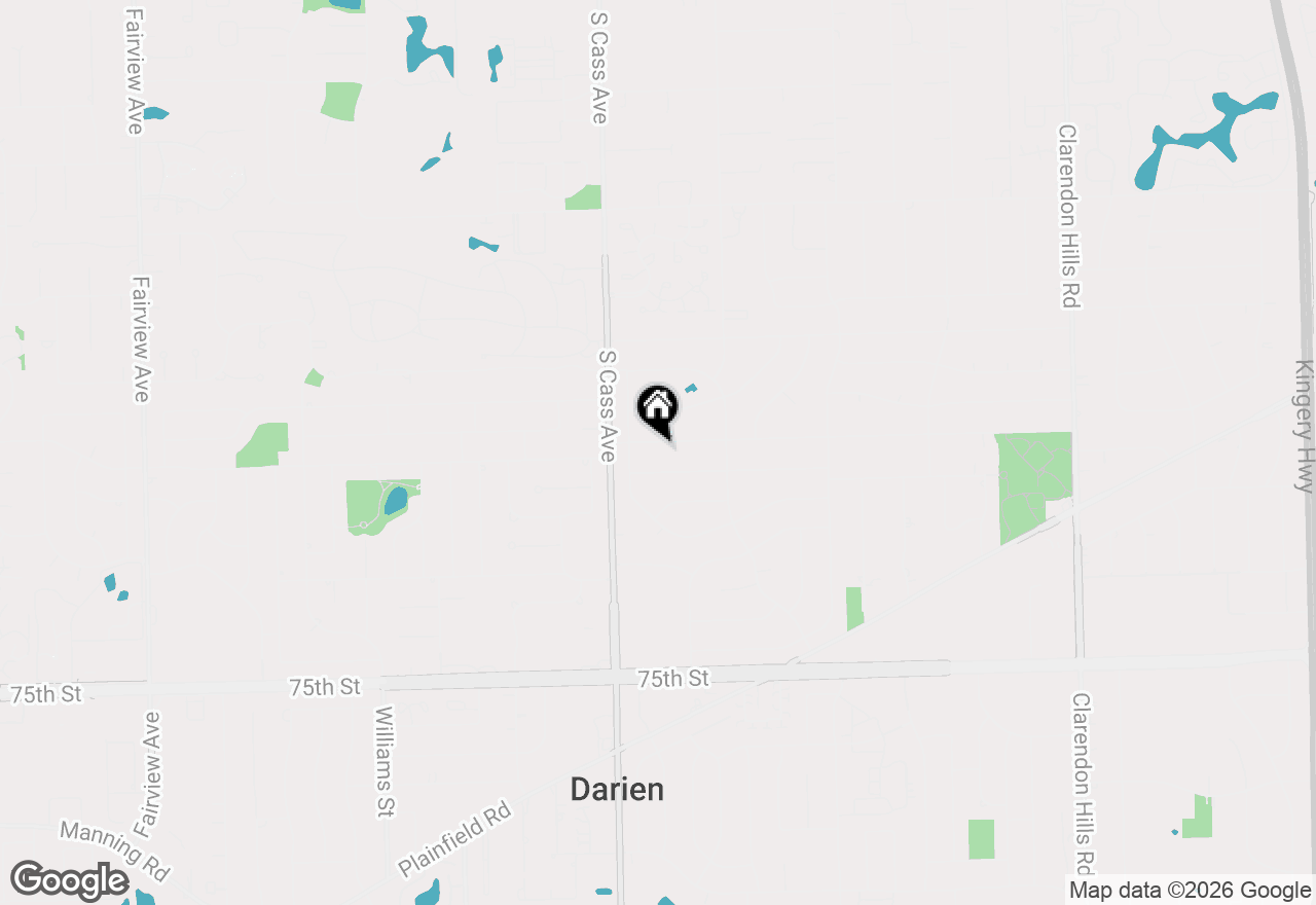 Map of 1109 71st Street, Darien, IL 60561