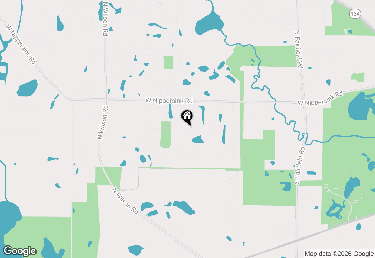 Map of 1917 W River Oaks Drive, Round Lake, IL 60073