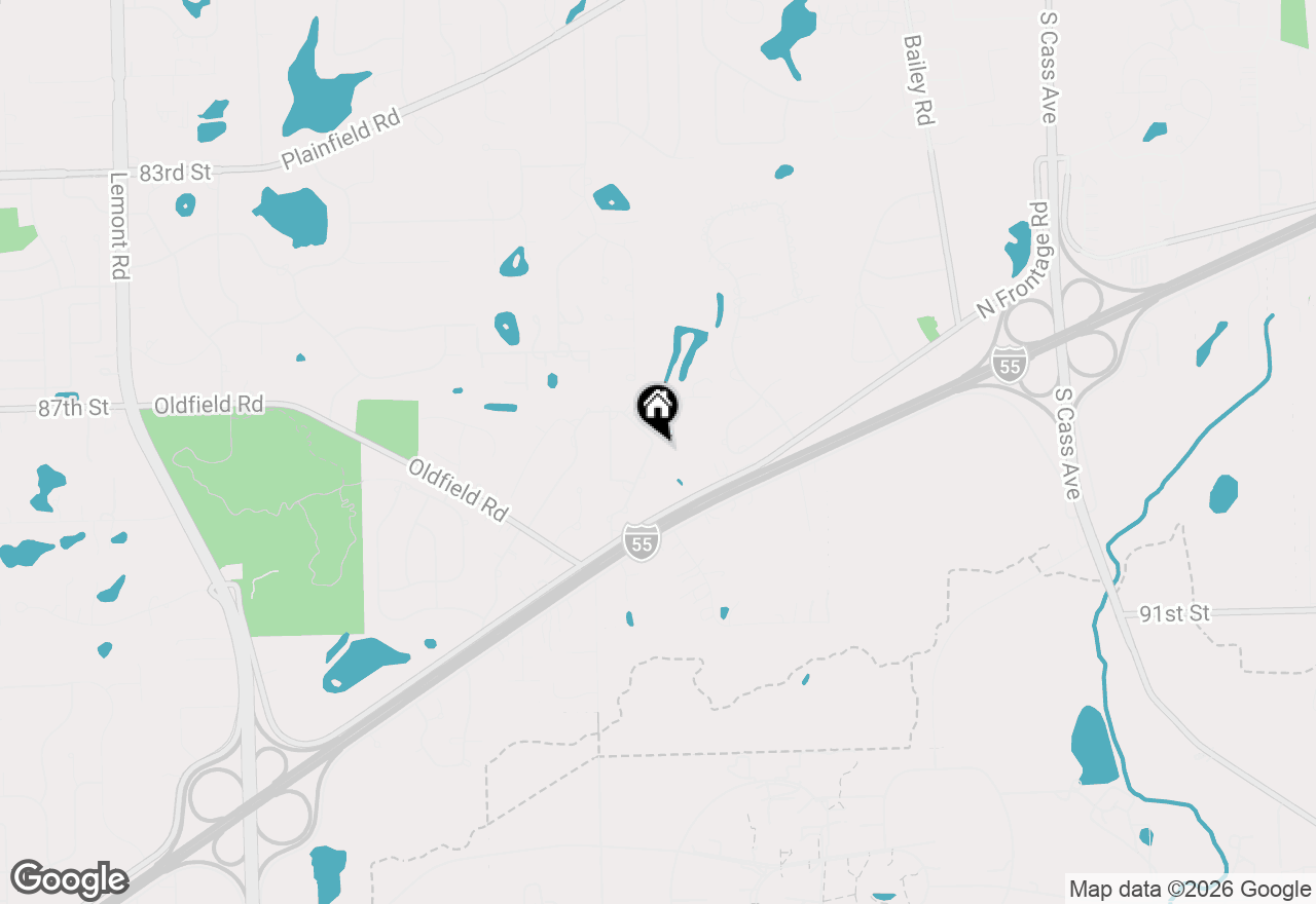 Map of 8751 Carlisle Court, Darien, IL 60561