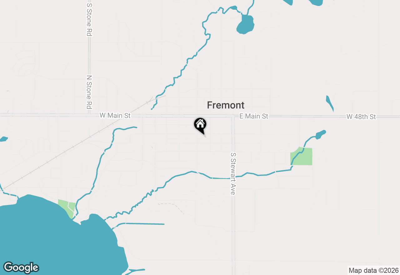 Map of 210 S Division Avenue, Fremont, MI 49412