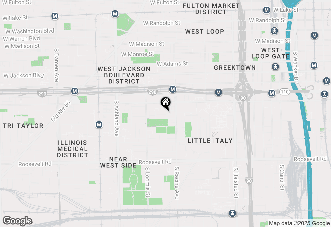 Map of 708 S Lytle Street #3, Chicago, IL 60607