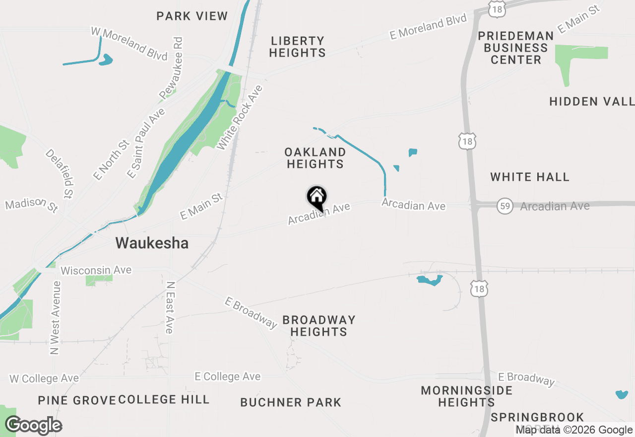 Map of 860 Genesee St #862, Waukesha, WI 53186